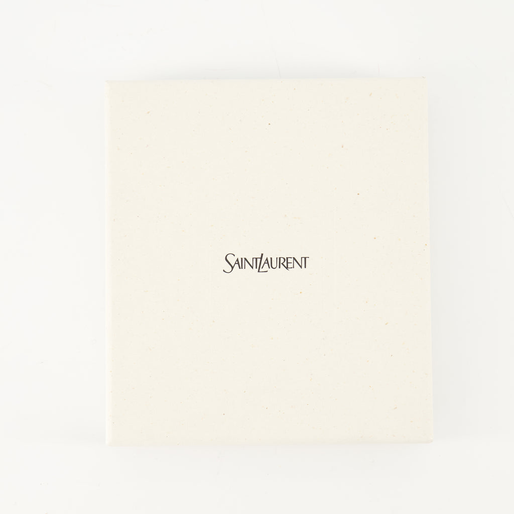 Bijoux Cassandre Double Tour Bracelet Saint Laurent Noir Femme