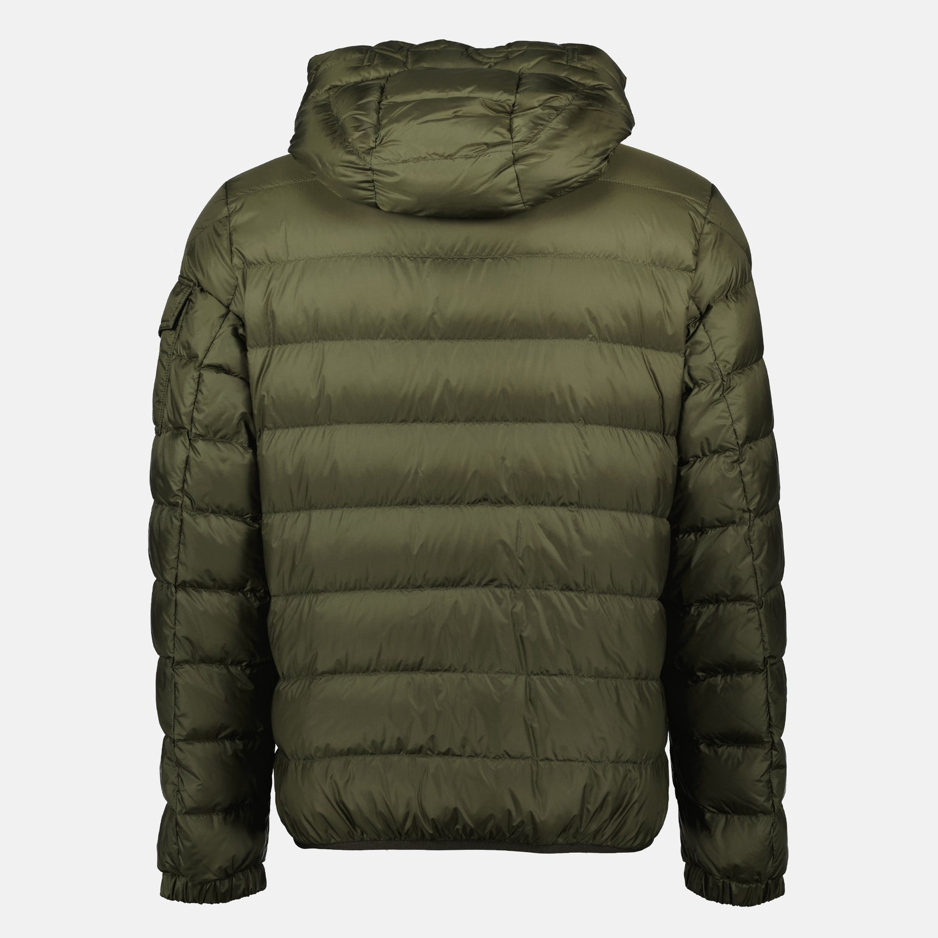 MONCLER ダウンジャケット カーキ 中古・古着通販】MONCLER (モンクレール) ダウンジャケット カーキ