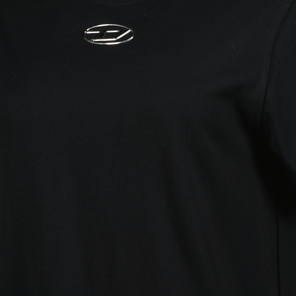 T-shirts T-shirt noir D-Uncuntie Diesel Black Femme