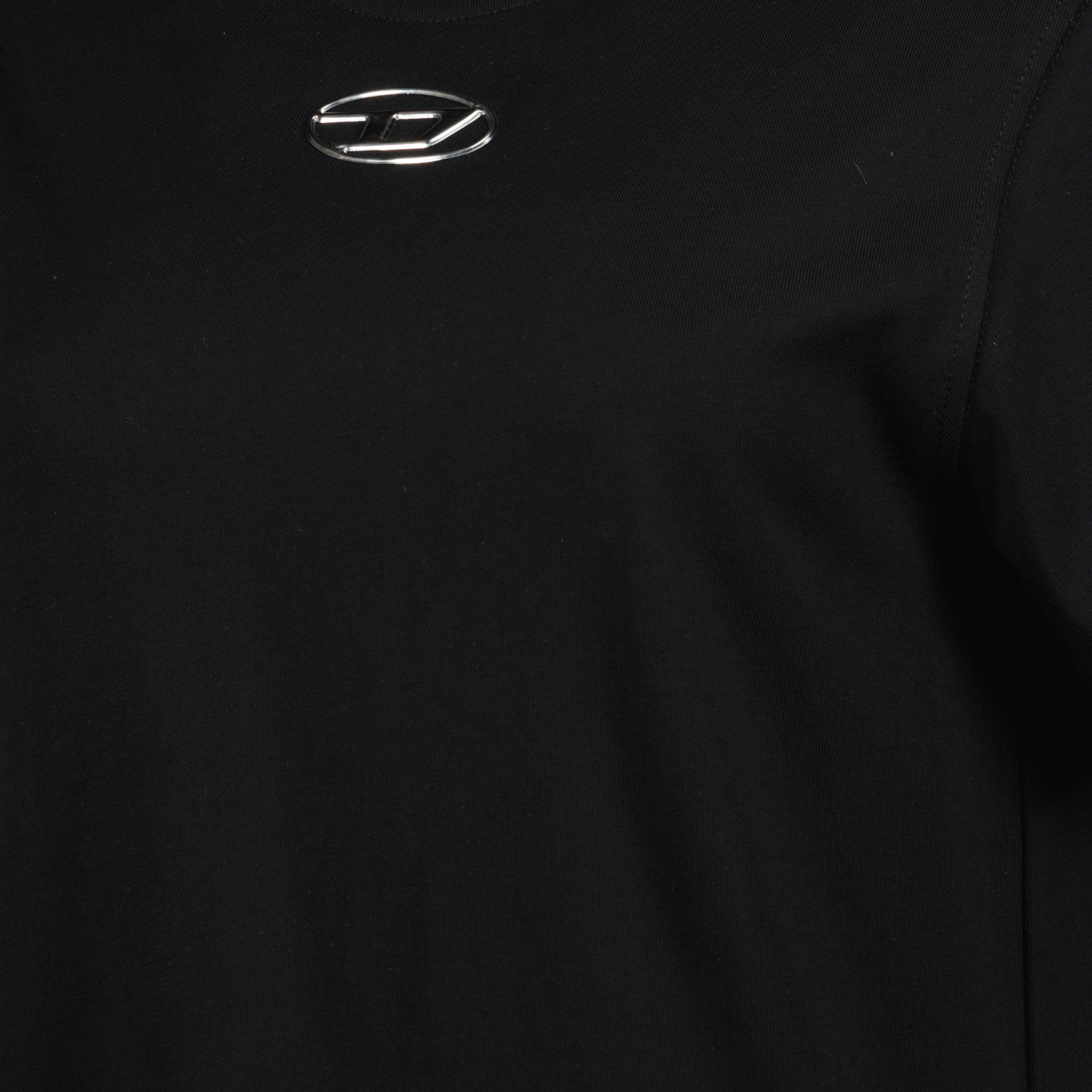 T-shirts T-shirt noir D-Uncuntie Diesel Black Femme