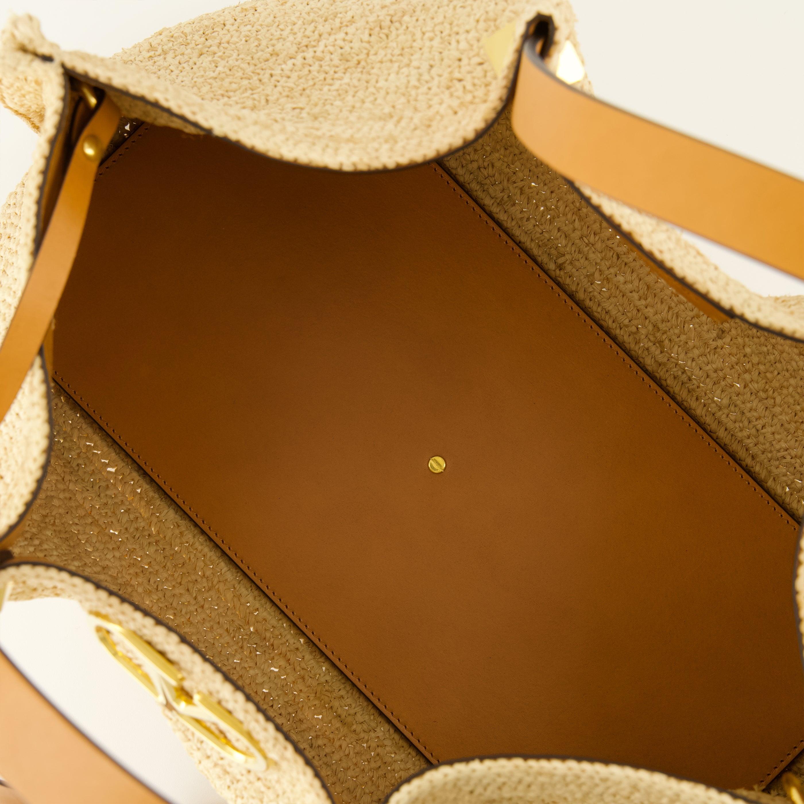 Sacs cabas 미디엄 스트로우 썸머 토트 Valentino Garavani Beige Femme