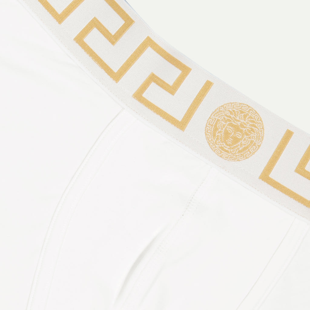 Unterwäsche und homewear Medusa Greca Shorts Versace Weiß Homme