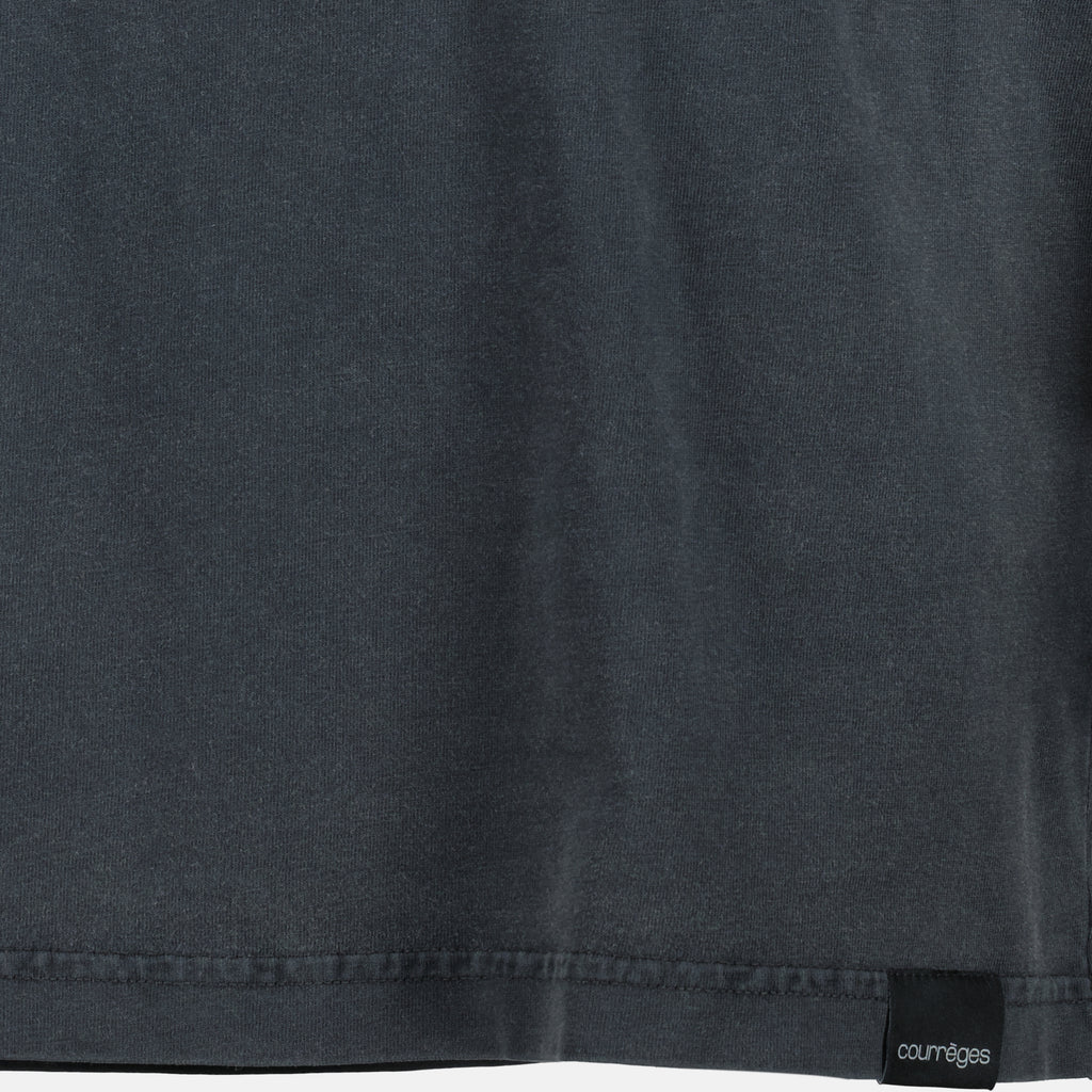 Camisetas T-shirt Impressa AC Courrèges Cinza Homme