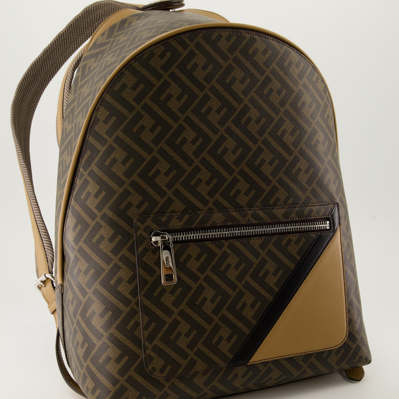 Sacs à dos Sac à dos Chiodo Diagonal Fendi Marron Homme