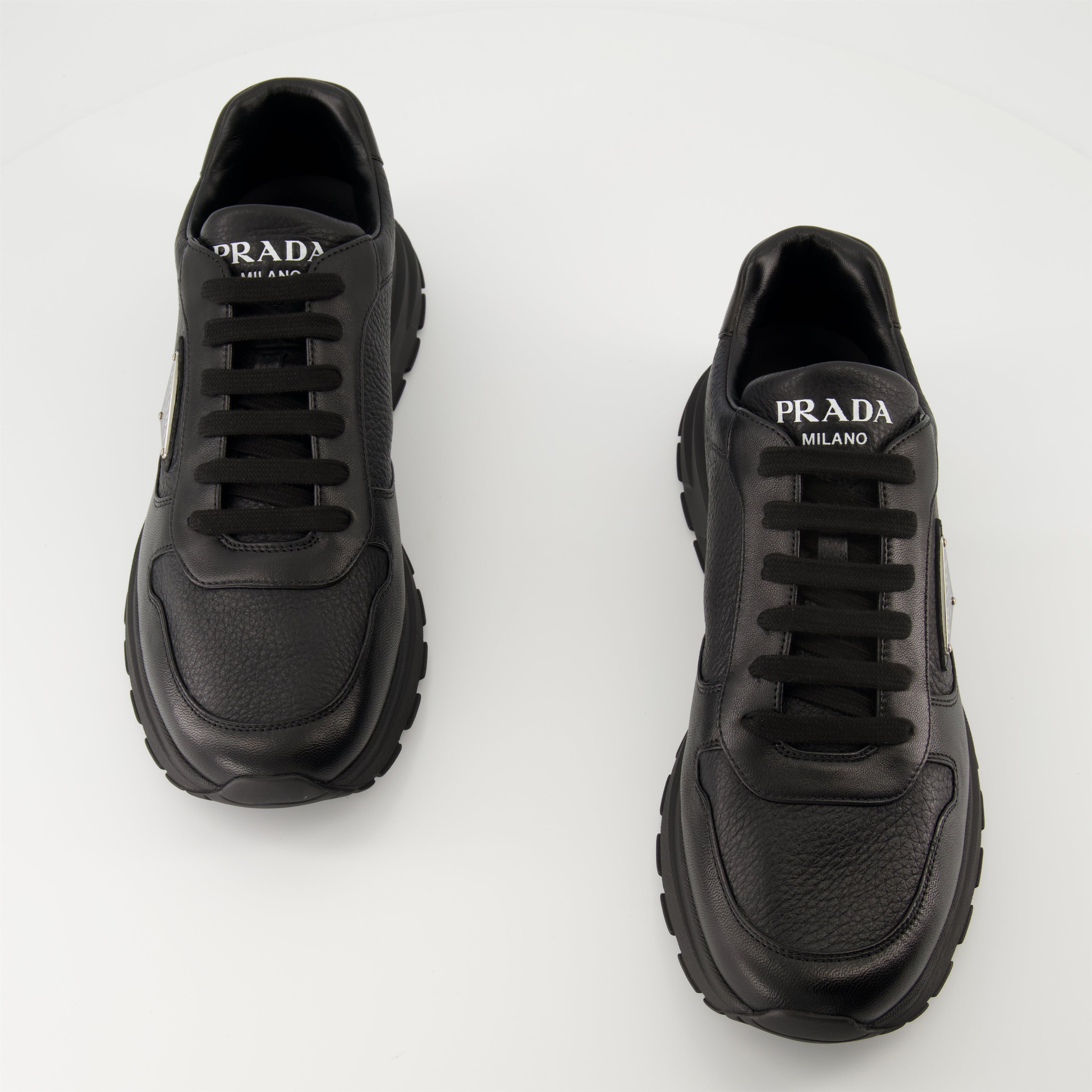 Tênis Prax 01 Sneakers Prada Preto Homme