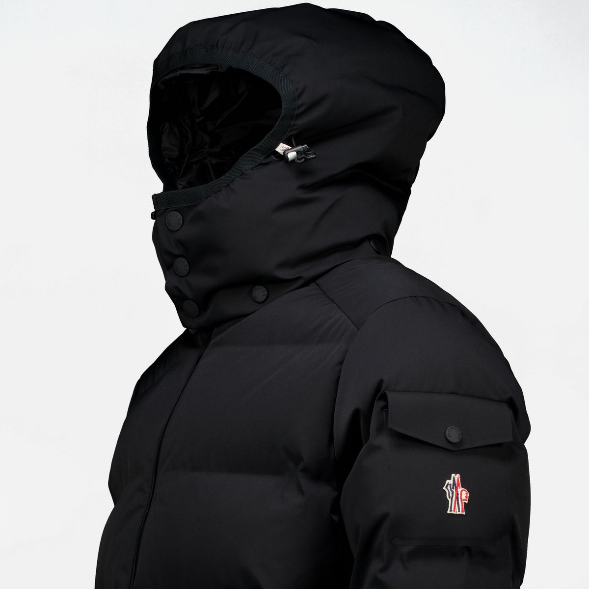 Manteaux モンゲテック ブラック スキー ジャケット Moncler Grenoble Noir Homme