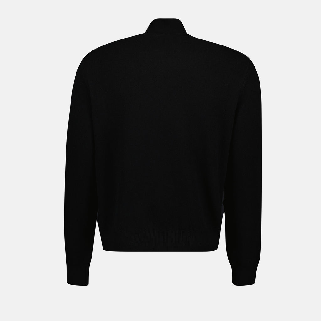 Jackets Two-tone padded jacket Moncler Black Homme