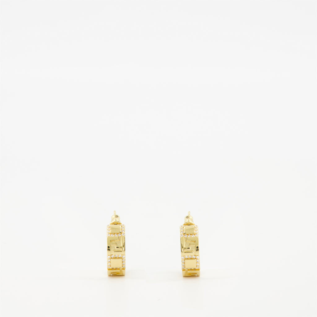 Jewelry Forever Earrings Fendi Gold Femme
