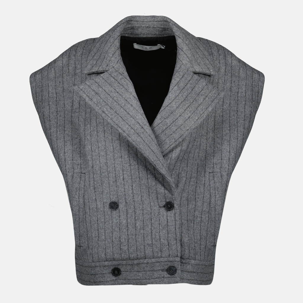 Vestes Veste sans manches Iro Gris Femme