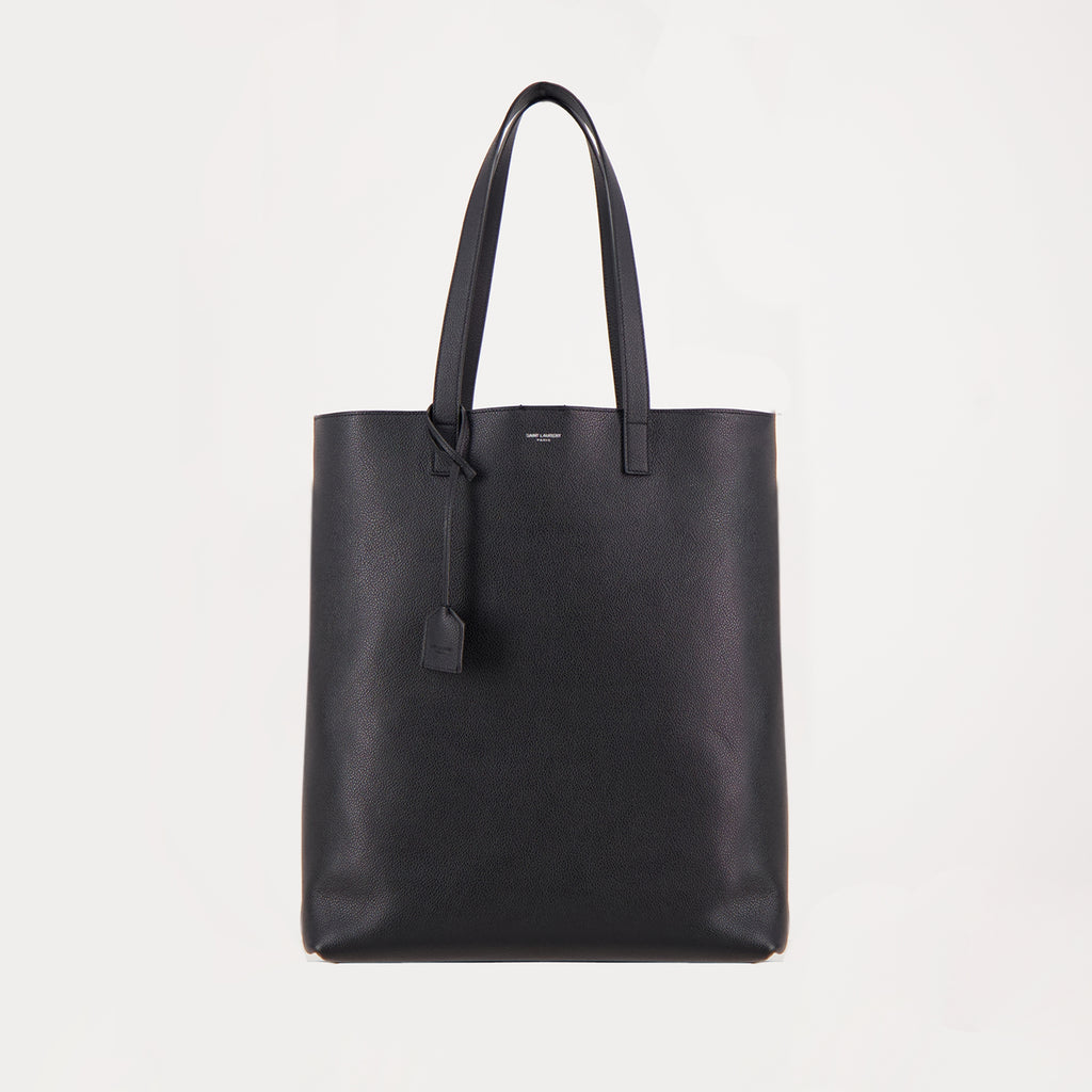 Borse tote Sac cabas bold en cuir Saint Laurent Nero Homme
