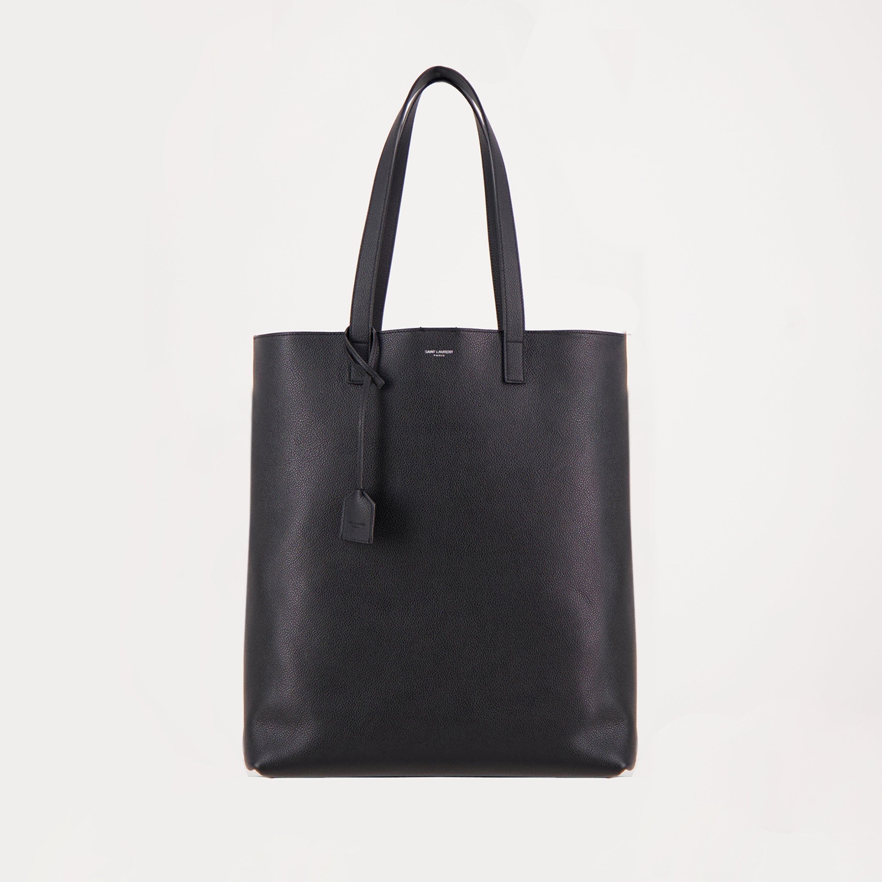 Borse tote Sac cabas bold en cuir Saint Laurent Nero Homme