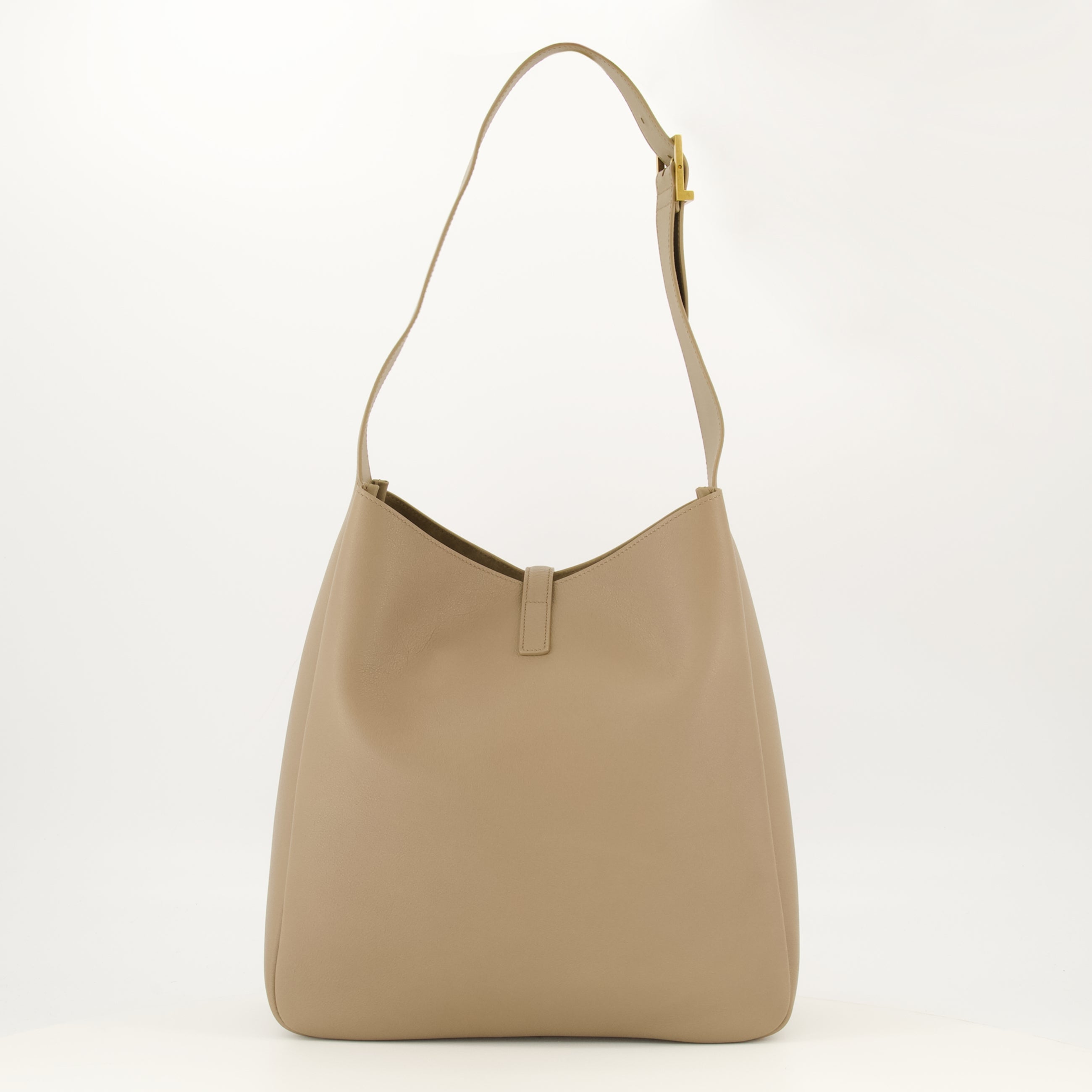 Sacs à main et épaule Le 5 à 7 Mala Grande de Couro Bege Saint Laurent Beige Femme