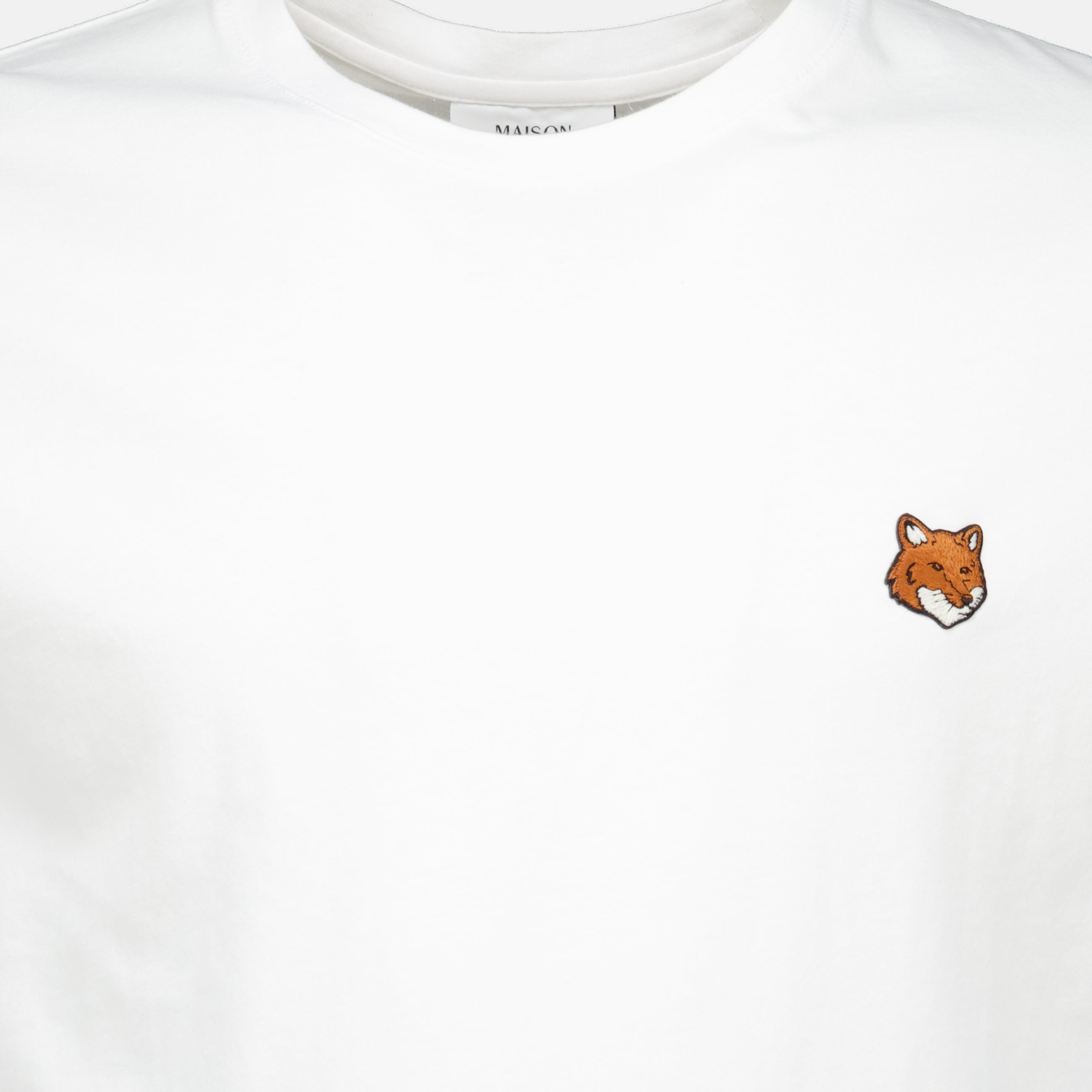 T-shirts 폭스 화이트 티셔츠 Maison Kitsune Blanc Homme