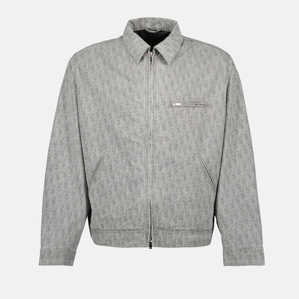 ジャケット ジップ付きジャケット Dior グレー Homme