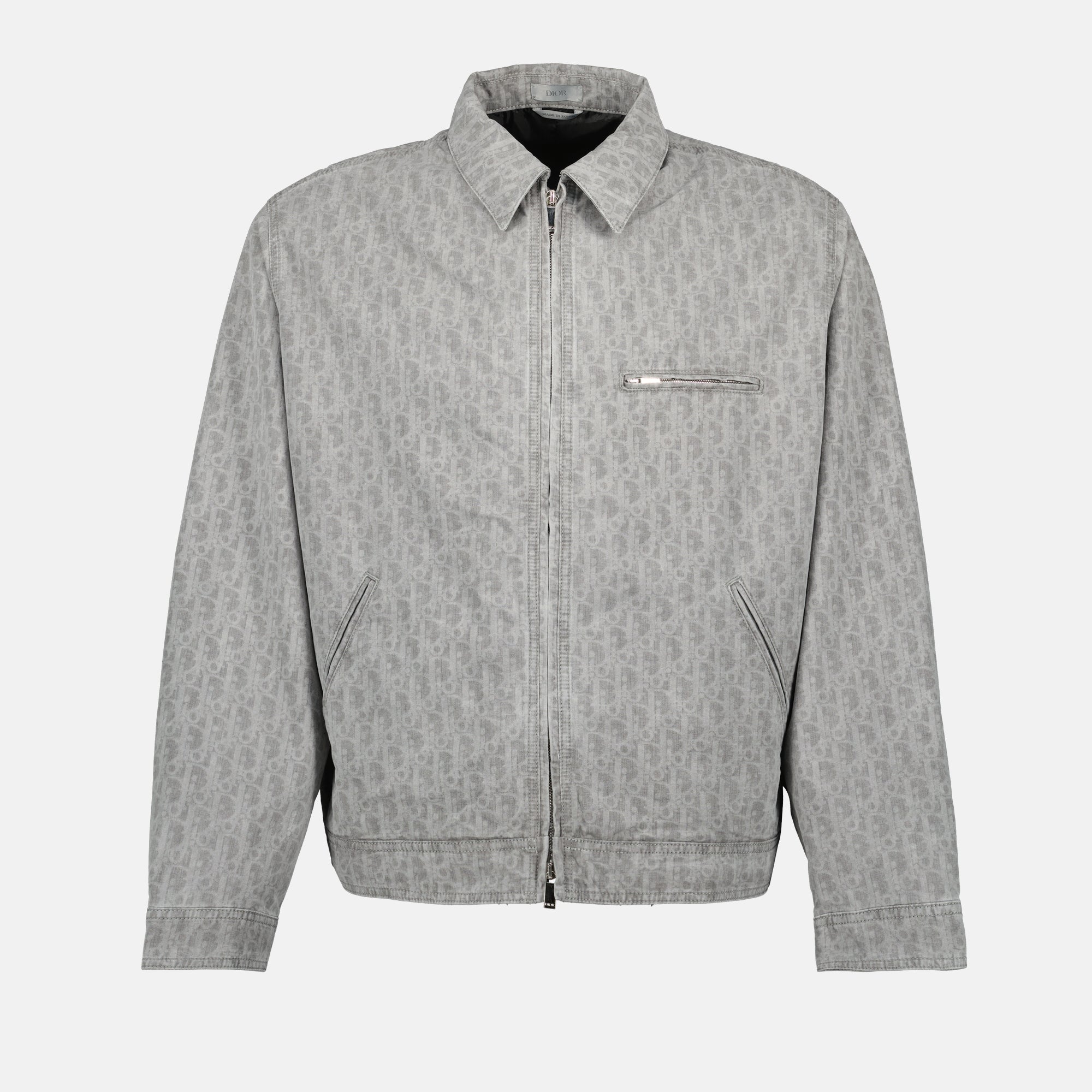 ジャケット ジップ付きジャケット Dior グレー Homme