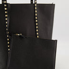 Tote bags Rockstud Tote Bag Valentino Garavani Black Femme