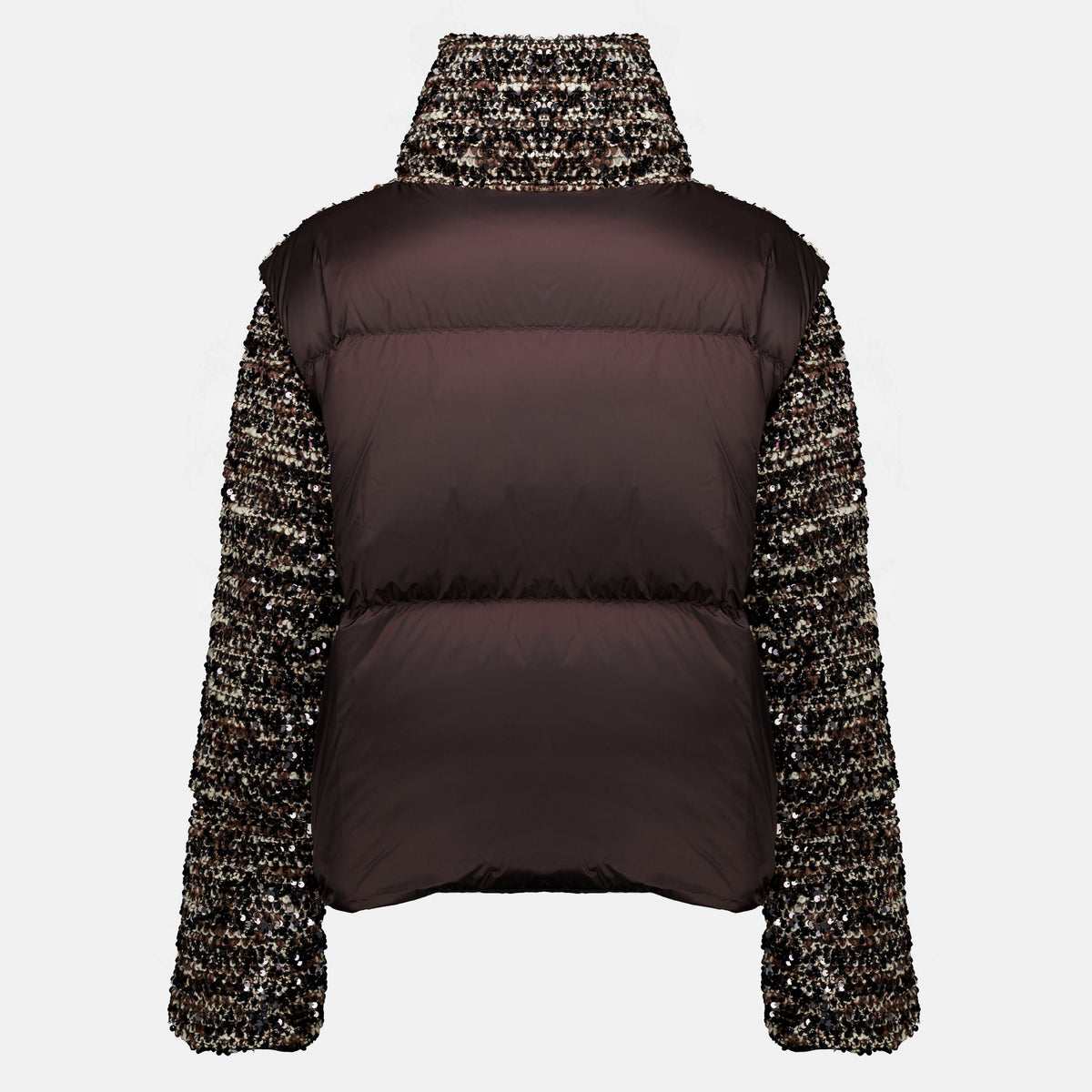 Manteaux 2-in-1 Poetique Daunenjacke mit Pailletten Moncler Marron Femme