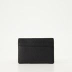Pequeños artículos de cuero Myth Card Holder Versace Negro Homme
