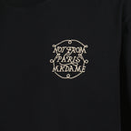 T-shirts T-shirt Slogan Tressé Drole De Monsieur Noir Homme