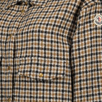 Imagen del abrigo a cuadros de Moncler para mujer - Temporada Otoño-Invierno 2025 - Vista detallada_1