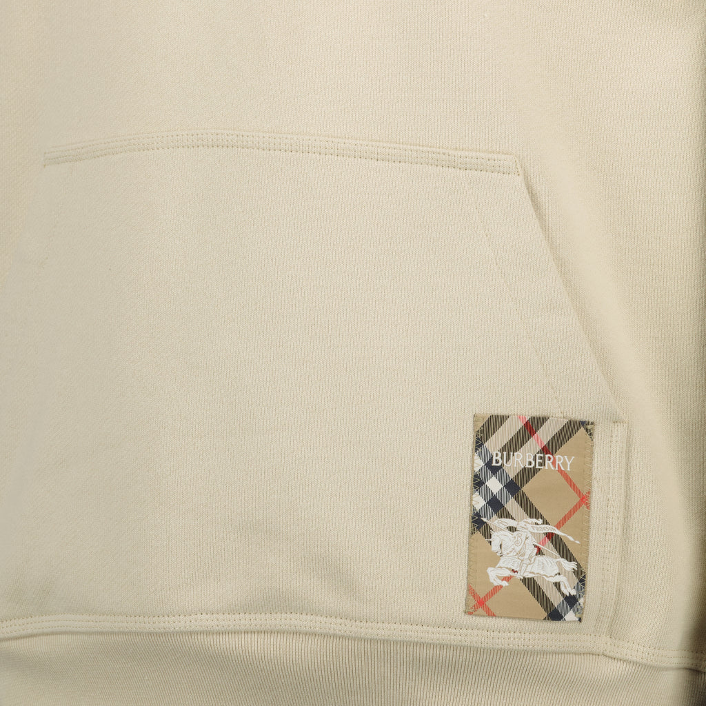 Sweatshirts Cavalier Hoodie Burberry Beige Homme