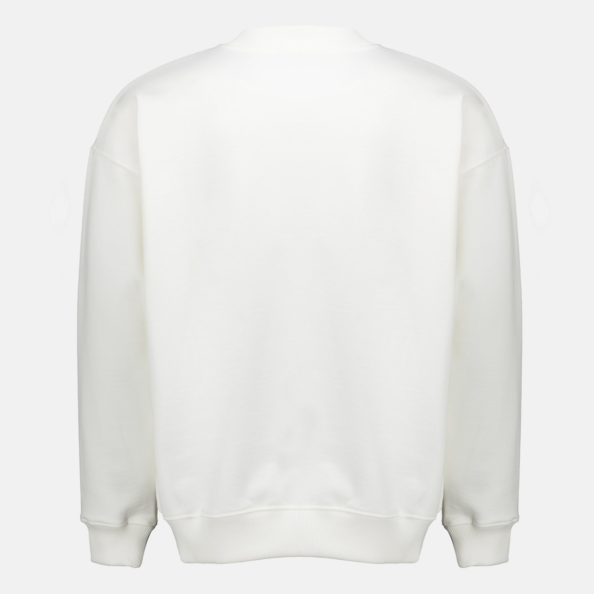 Sweatshirts Sudadera Blanca Impresa Drole De Monsieur Blanc Homme