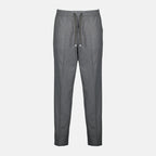 Trousers Sweatpants Moncler Gray Men