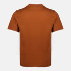 Imagen de la camiseta EKD marrón de la marca Burberry para hombre - Temporada Primavera-Verano 2026 - Vista Trasera