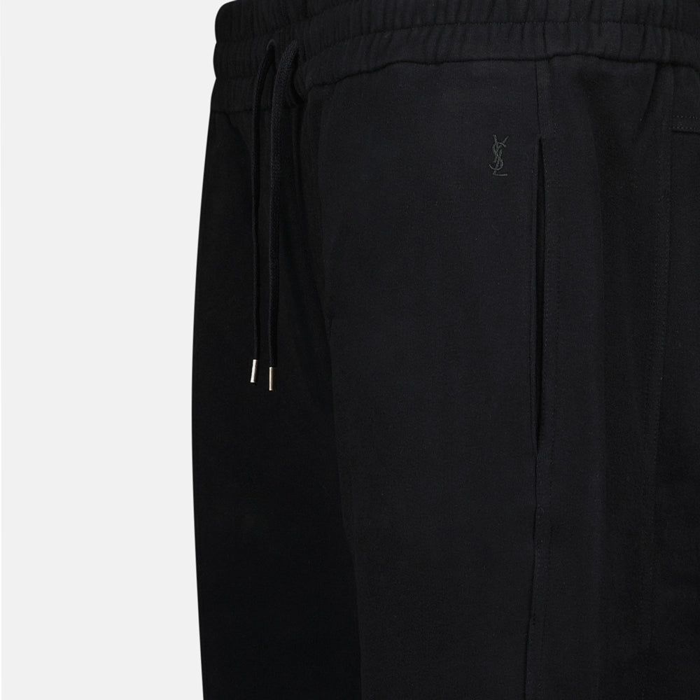Pants Nylon Jogging Pants Saint Laurent Black Homme