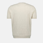 T-shirts Pull Selleria Fendi Beige Homme