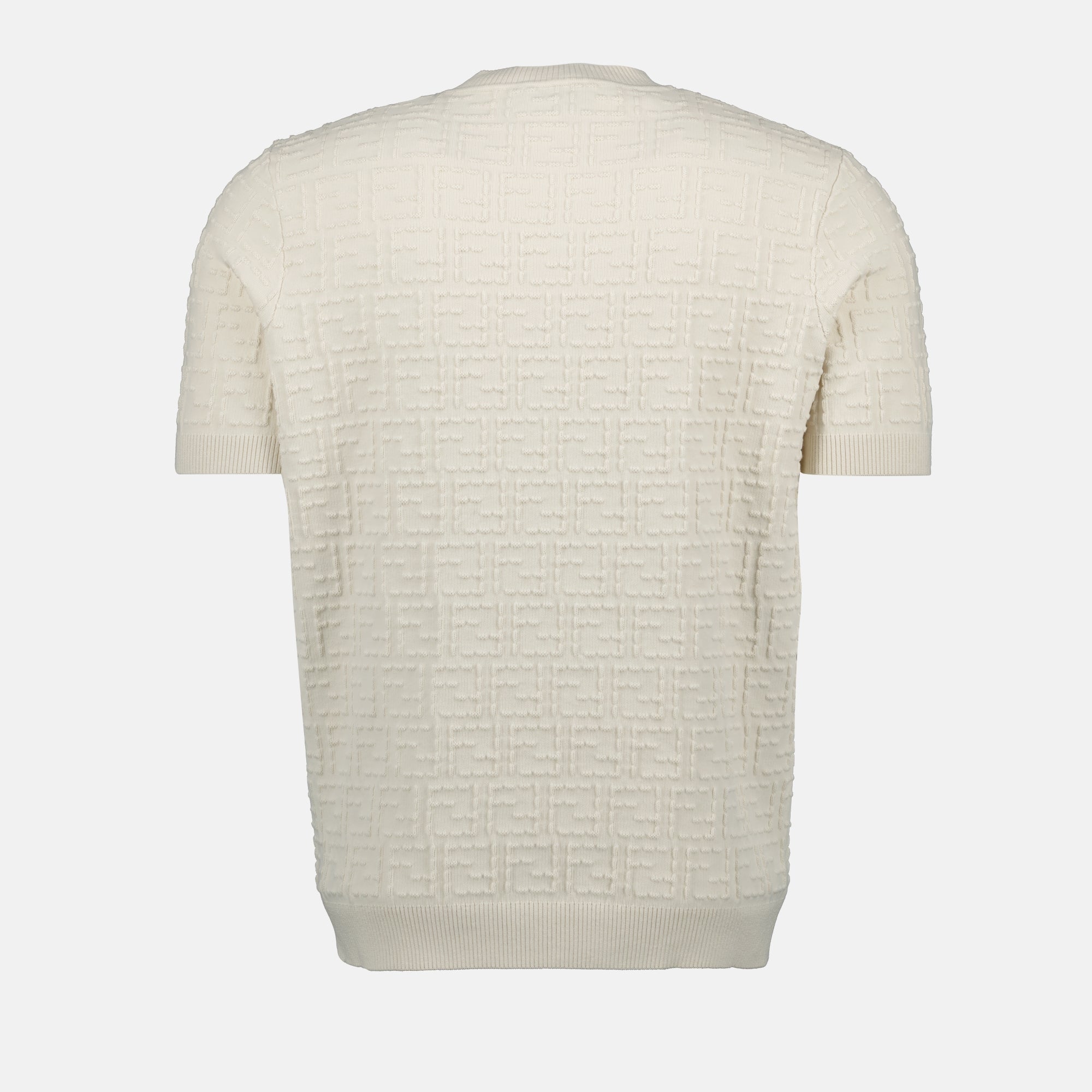 T-shirts Pull Selleria Fendi Beige Homme