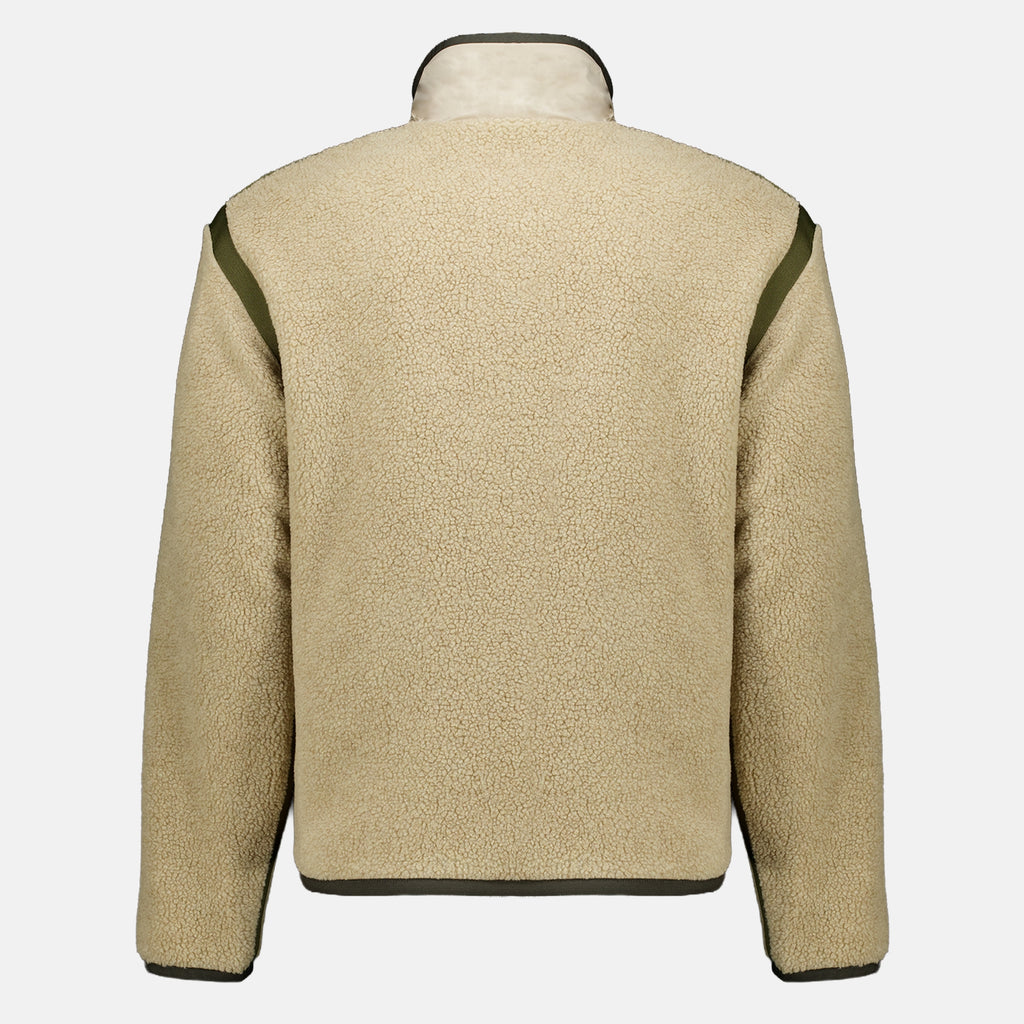 Vestes Umkehrbare Teddy-Zip-Jacke Moncler Grenoble Vert Homme