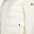 Giacche Veste bi-matière Moncler Bianco Femme