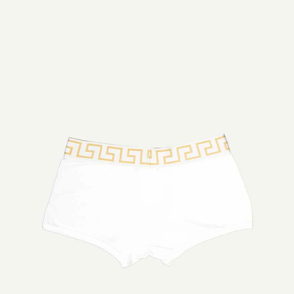 Unterwäsche und homewear Medusa Greca Shorts Versace Weiß Homme
