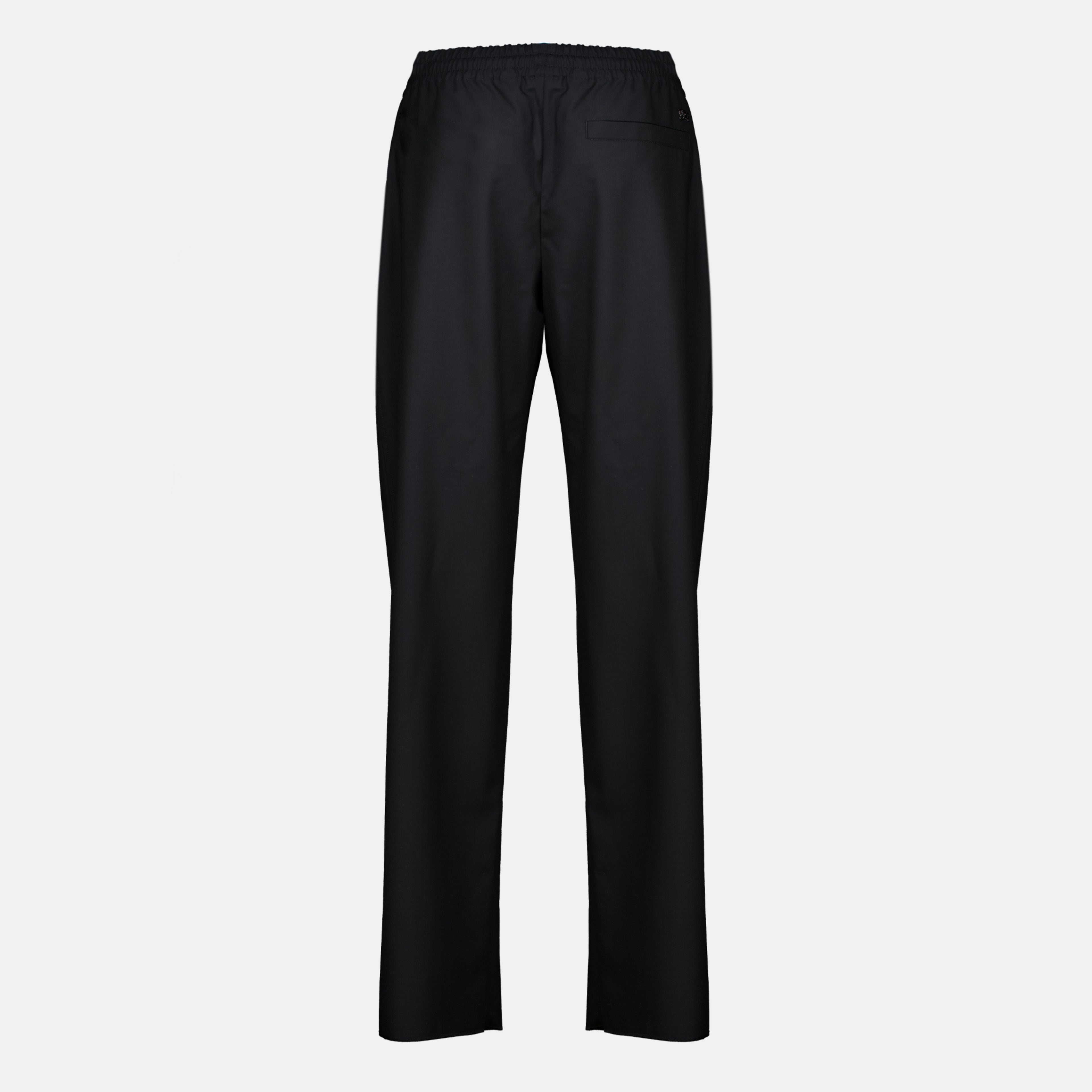 Pantalons Black Wool Trousers Burberry Noir Homme