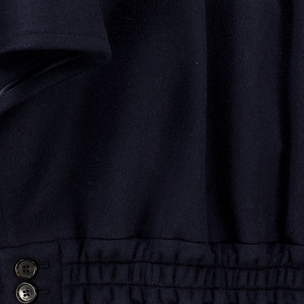 Vestes Boxy Cape aus Navy Cashmere Max Mara Bleu foncé Femme