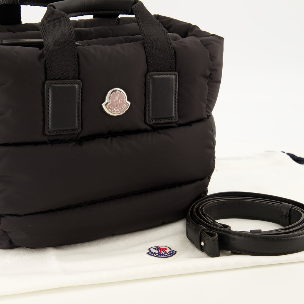 Sacs à main et épaule Mini cabas Caradoc en nylon noir Moncler Noir Femme
