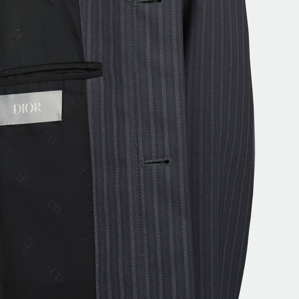 Vestes Veste à rayures Dior Gris Homme