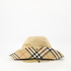 Chapeaux, casquettes et bonnets Check Visor Hats Burberry Beige Unisexe