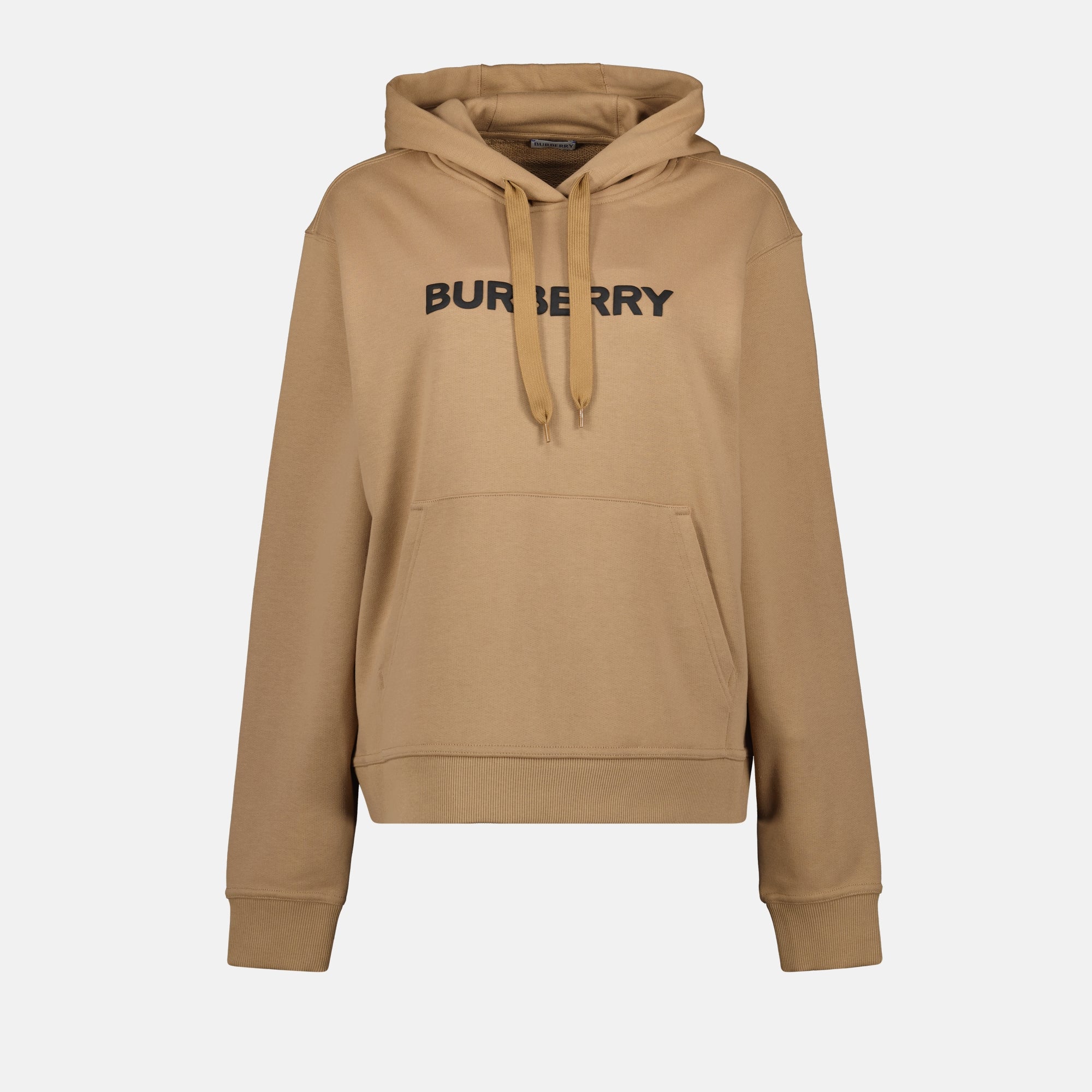 Sweatshirts Sweat à capuche à logo Burberry Marron Femme