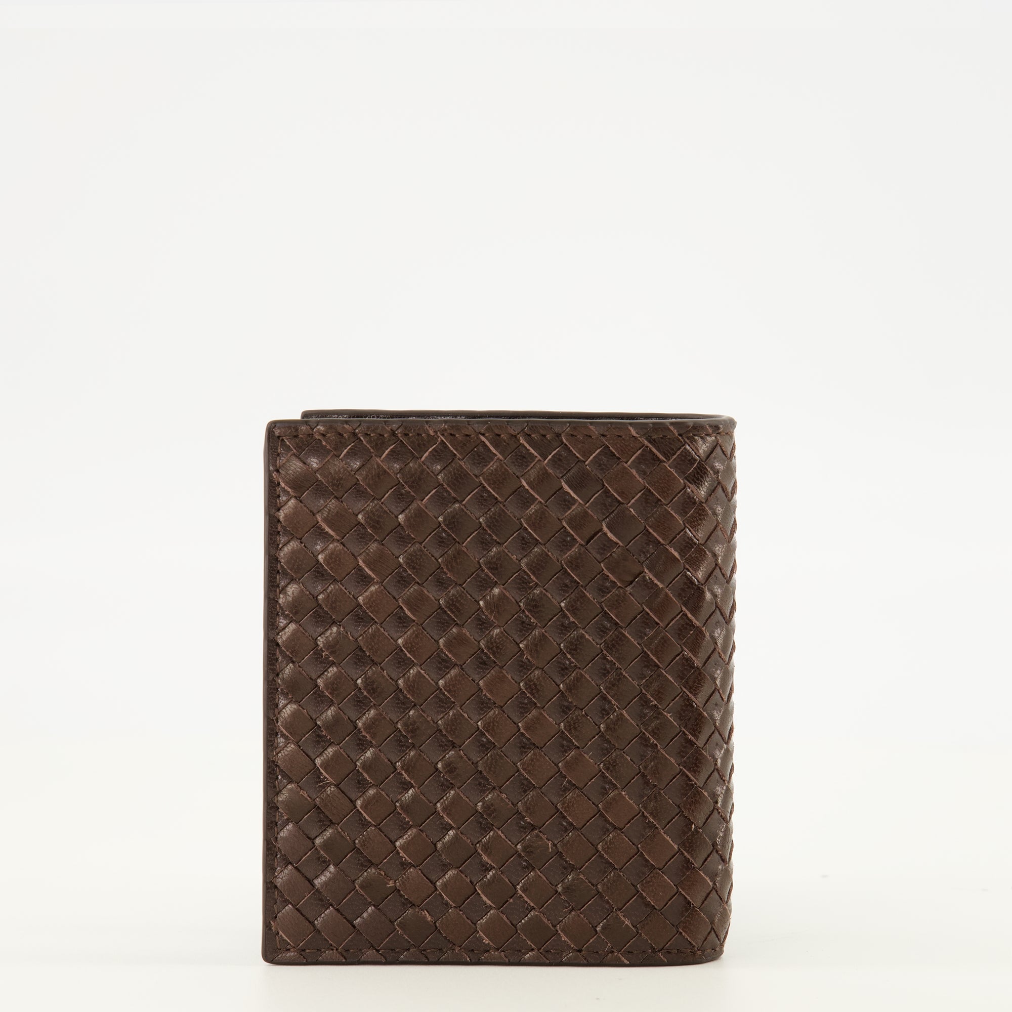 Petite maroquinerie Portefeuilles en cuir marron Prada Marron Homme