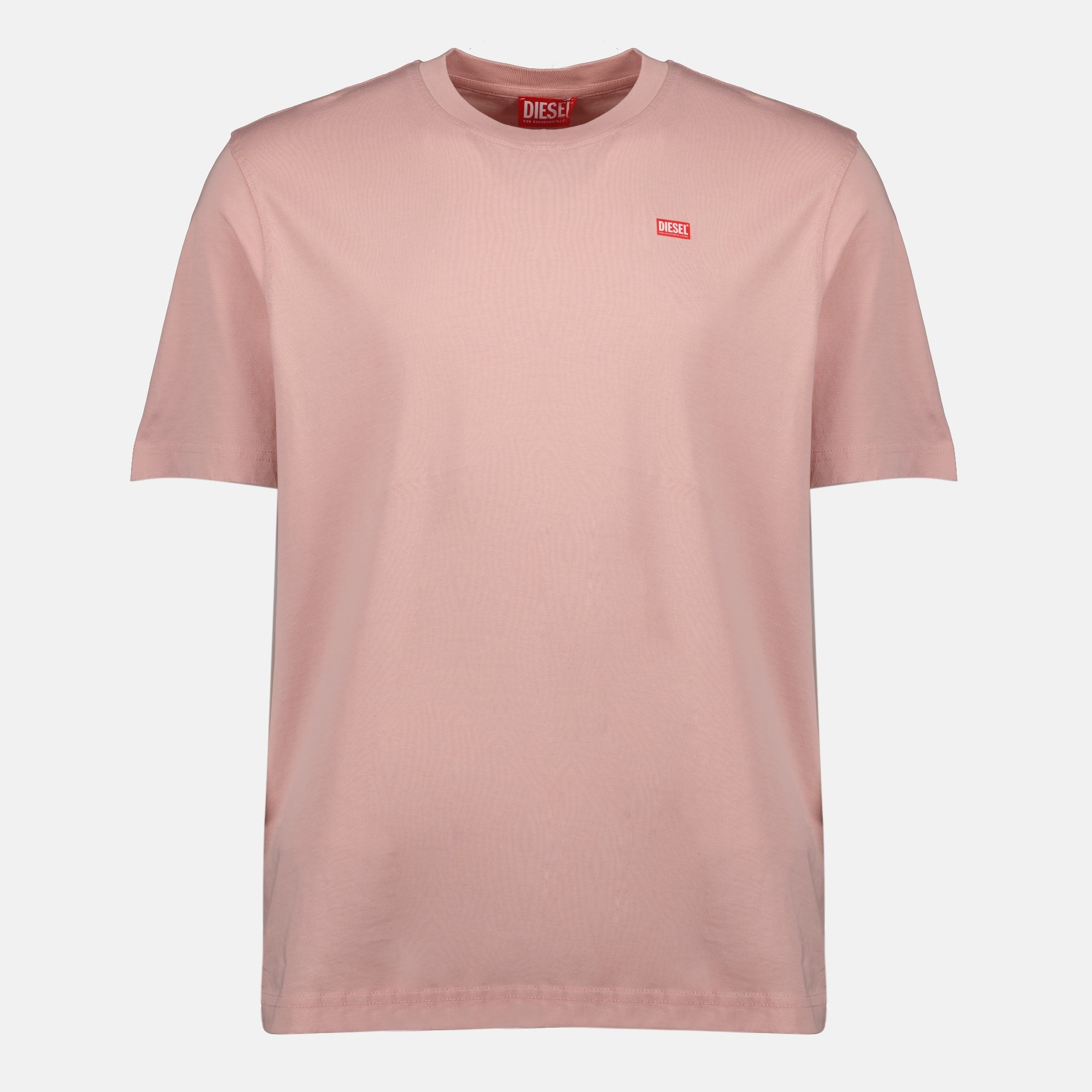 Image de l'article T-shirt T-Adjust rose de la marque Diesel pour Homme - Saison Printemps-Été 2026 - Vue de Face