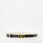 Ceintures Ceinture réversible VLogo Valentino Garavani Noir Femme