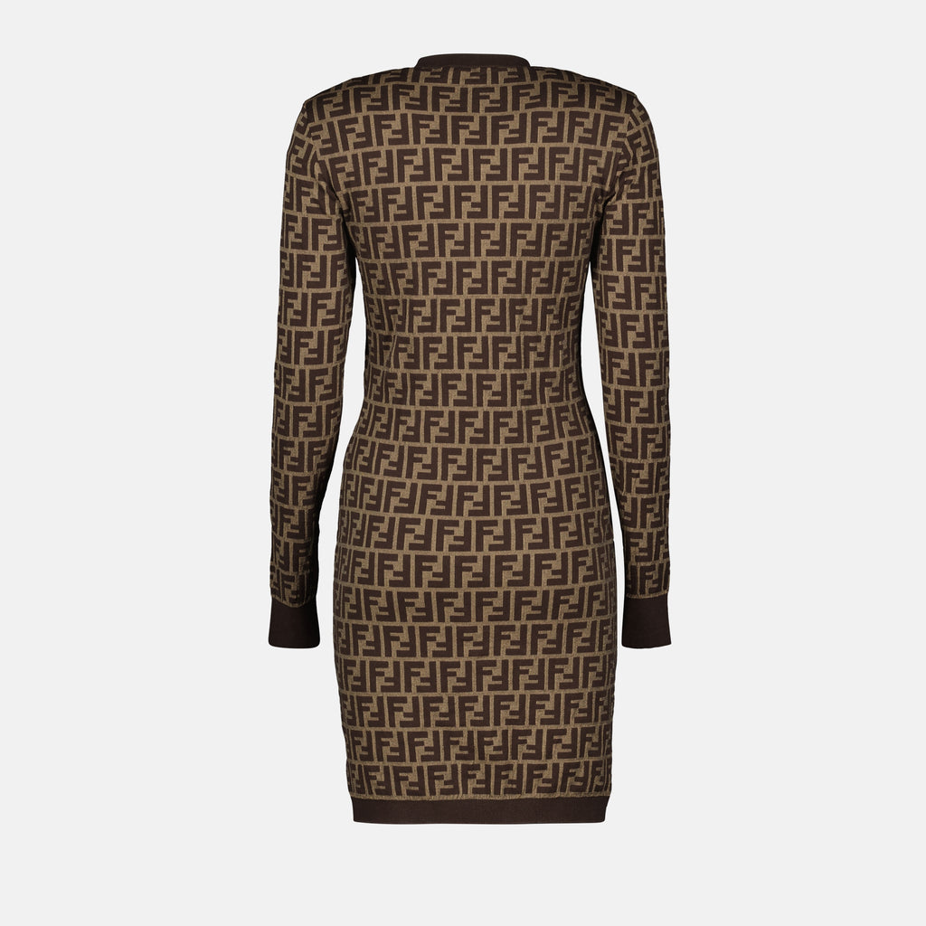 Robes Robe FF Fendi Marron Femme