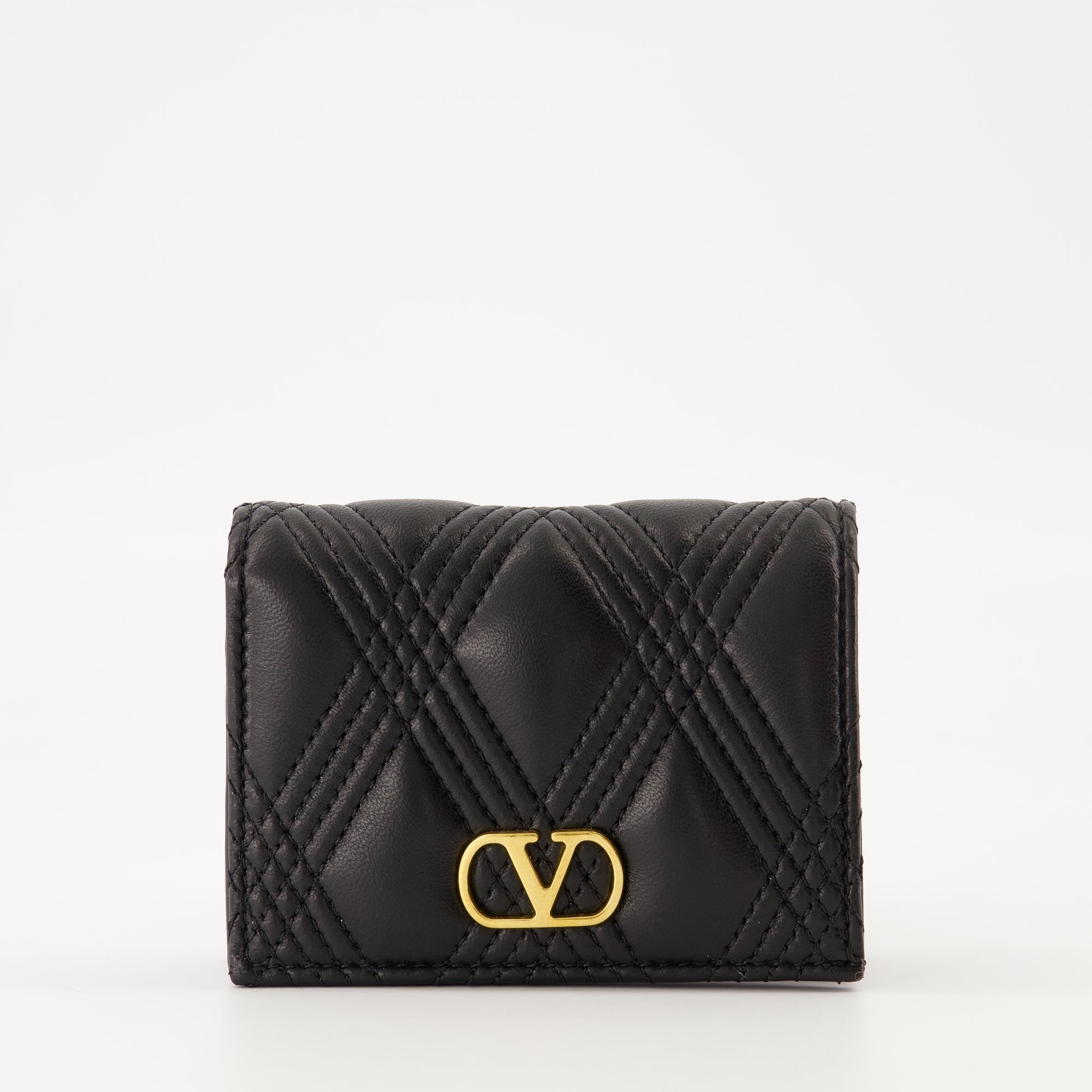 Petite maroquinerie Quiltie 67 Geldbörsen Valentino Garavani Noir Femme