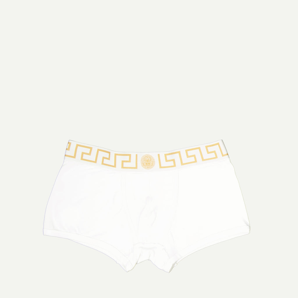 Unterwäsche und homewear Medusa Greca Shorts Versace Weiß Homme