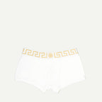 Intimo e homewear Medusa Greca Shorts Versace Bianco Homme