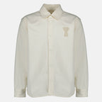 Imagen del artículo Camisa de algodón blanca de la marca Ami PARIS para Unisex - Temporada Primavera-Verano 2026 - Vista Frontal