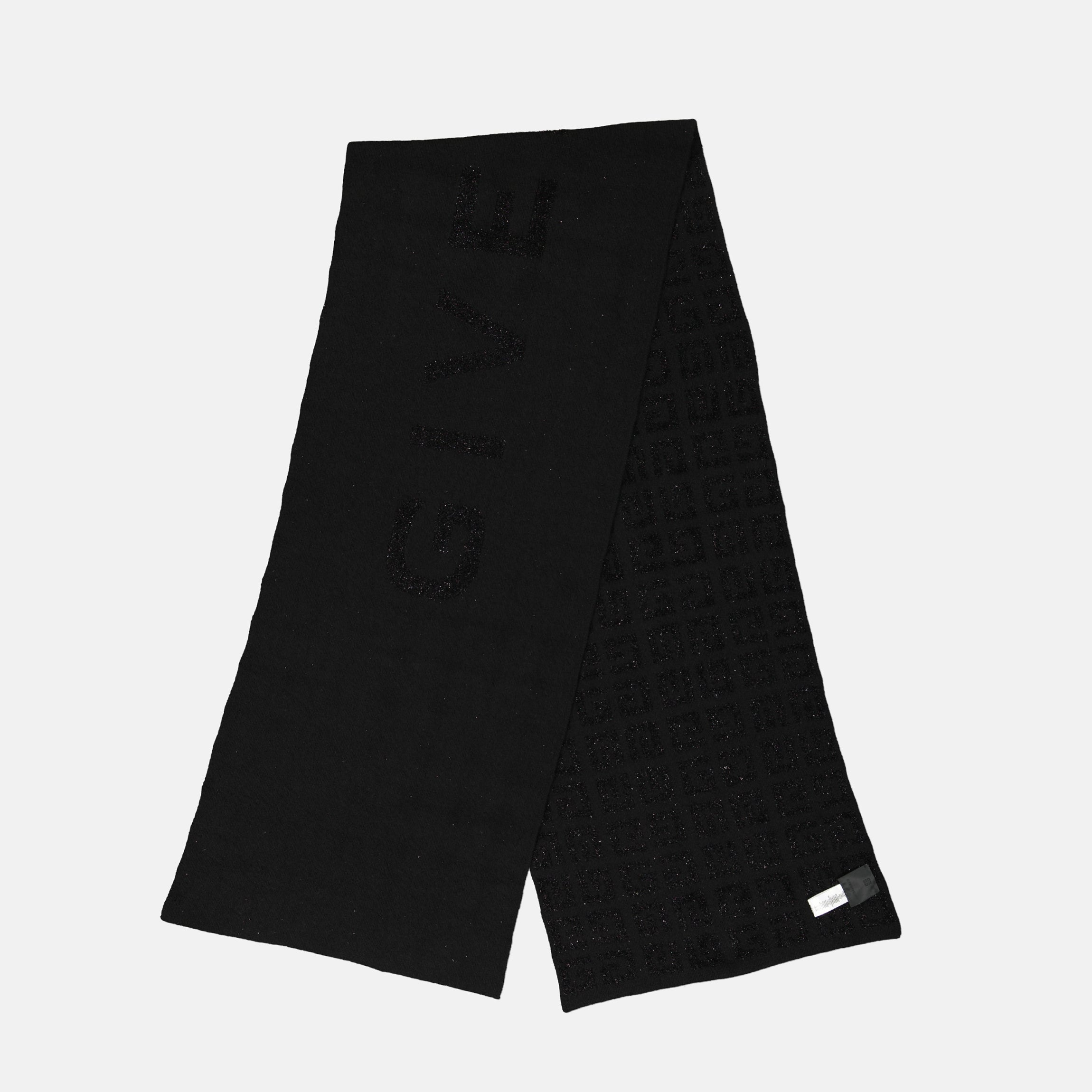 Scarves and gloves 4G Scarf Givenchy Black Femme