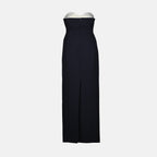 Kleider Yael Kleid Khaite Dunkelblau Femme